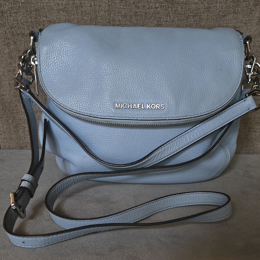 Michael Kors Light Blue Crossbody Bag